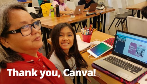 Thank you Canva