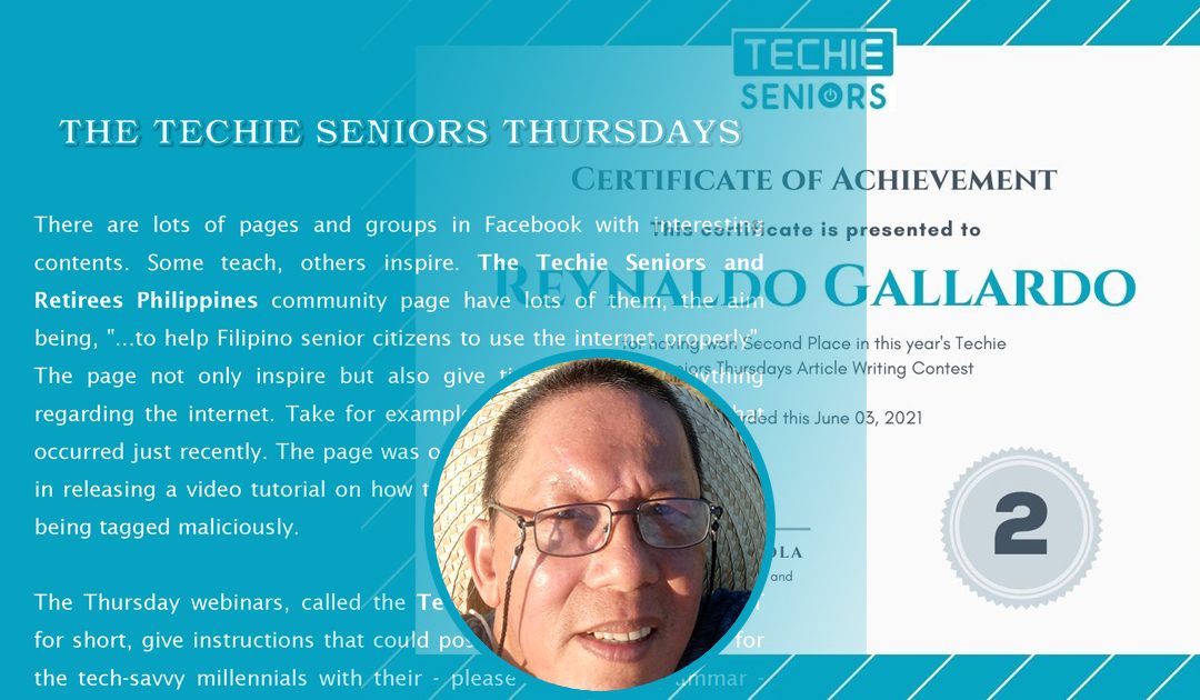 The Techie Seniors Thursdays