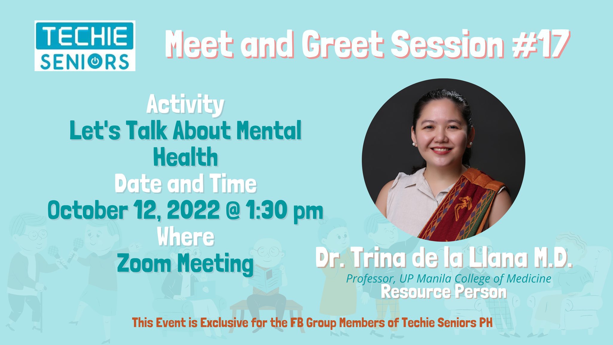 Techie Seniors article image - Meet and Greet with Dr. Trina de la Llana