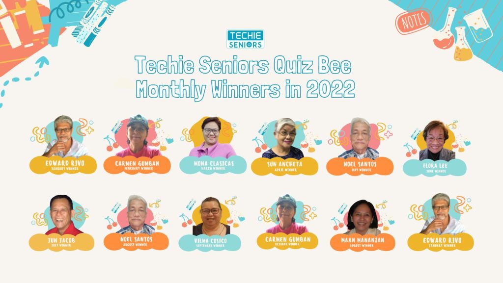 Techie Seniors Quiz Bee Champions