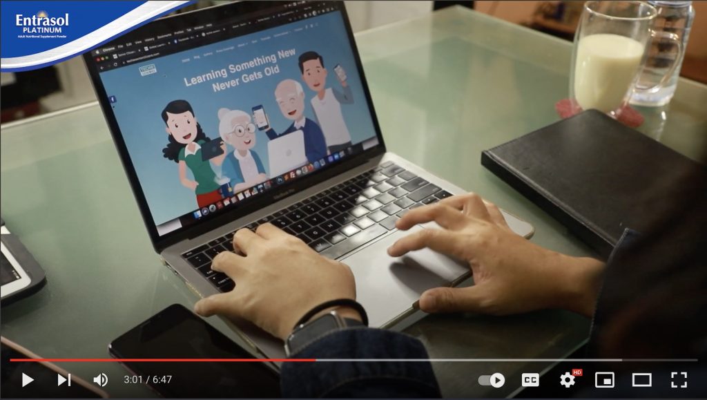 techie seniors featured community in a commercial about computer learning for senior citizens in the philippines
