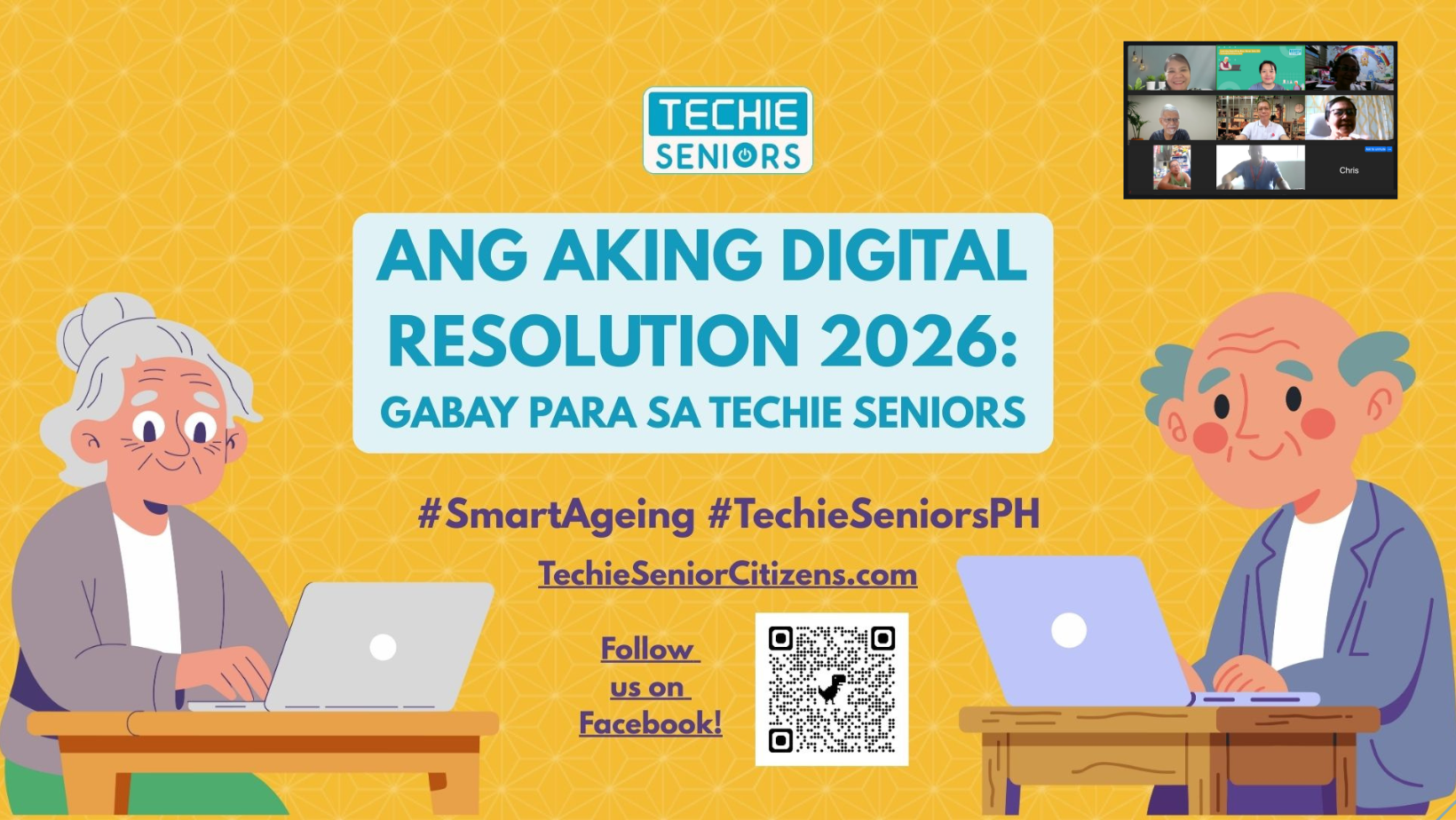 Techie Seniors group photo